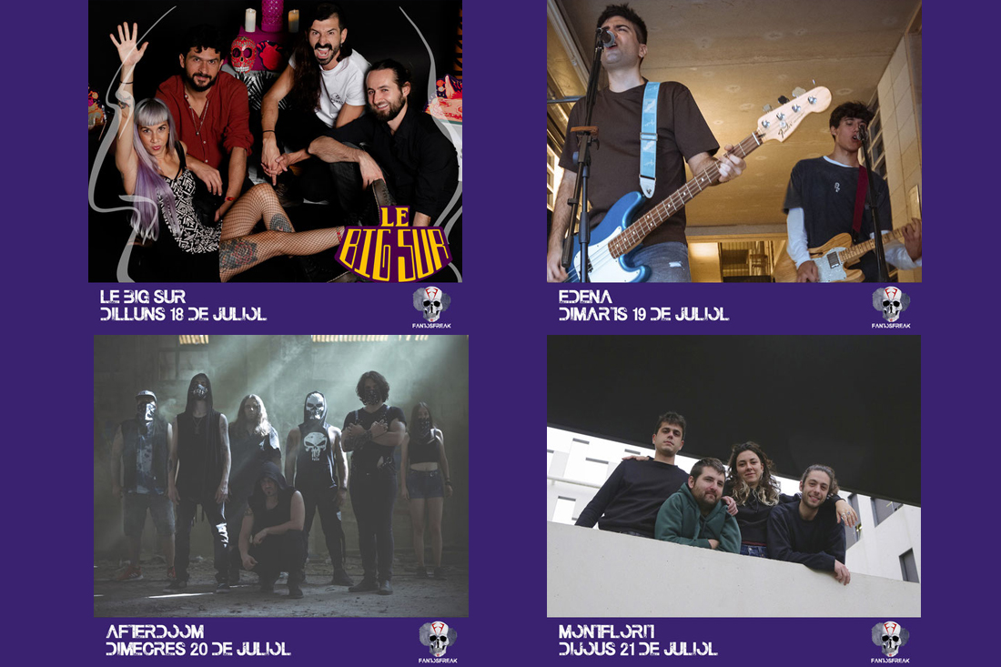 La música torna al Fantosfreak amb concerts abans de les pel·lícules